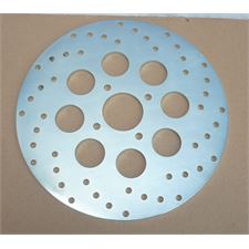 BRZDOVÝ KOTOUČ PŘEDNÍ - LITÁ KOLA - (ORIGINÁLNÍ ROZMĚRY)